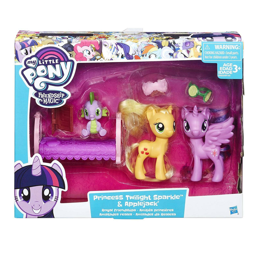 My Little Pony Royal Friendships Princess Twilight Sparkle And Applejack Set