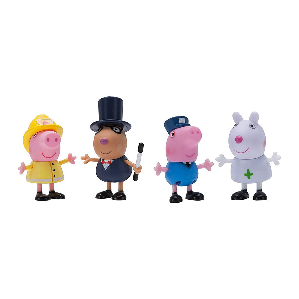 Peppa Pig And Family What I Want To Be Figure Set