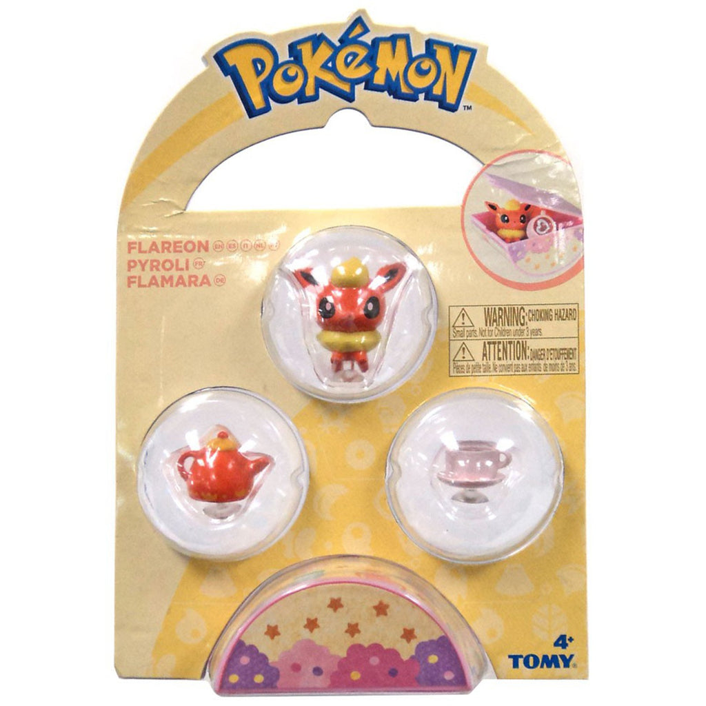Pokemon Petite Pals Flareon With Accessories Set