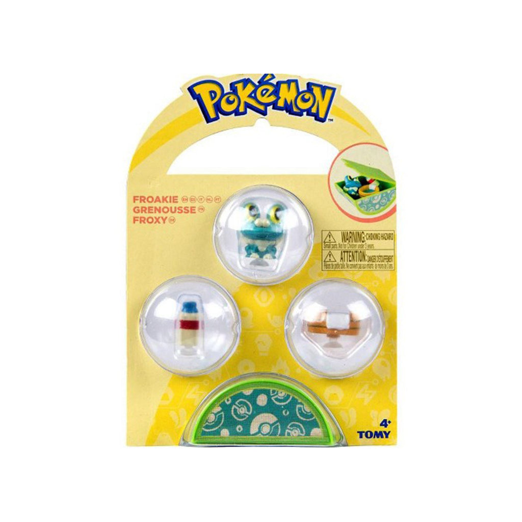 Pokemon Petite Pals Froakie With Accessories Set