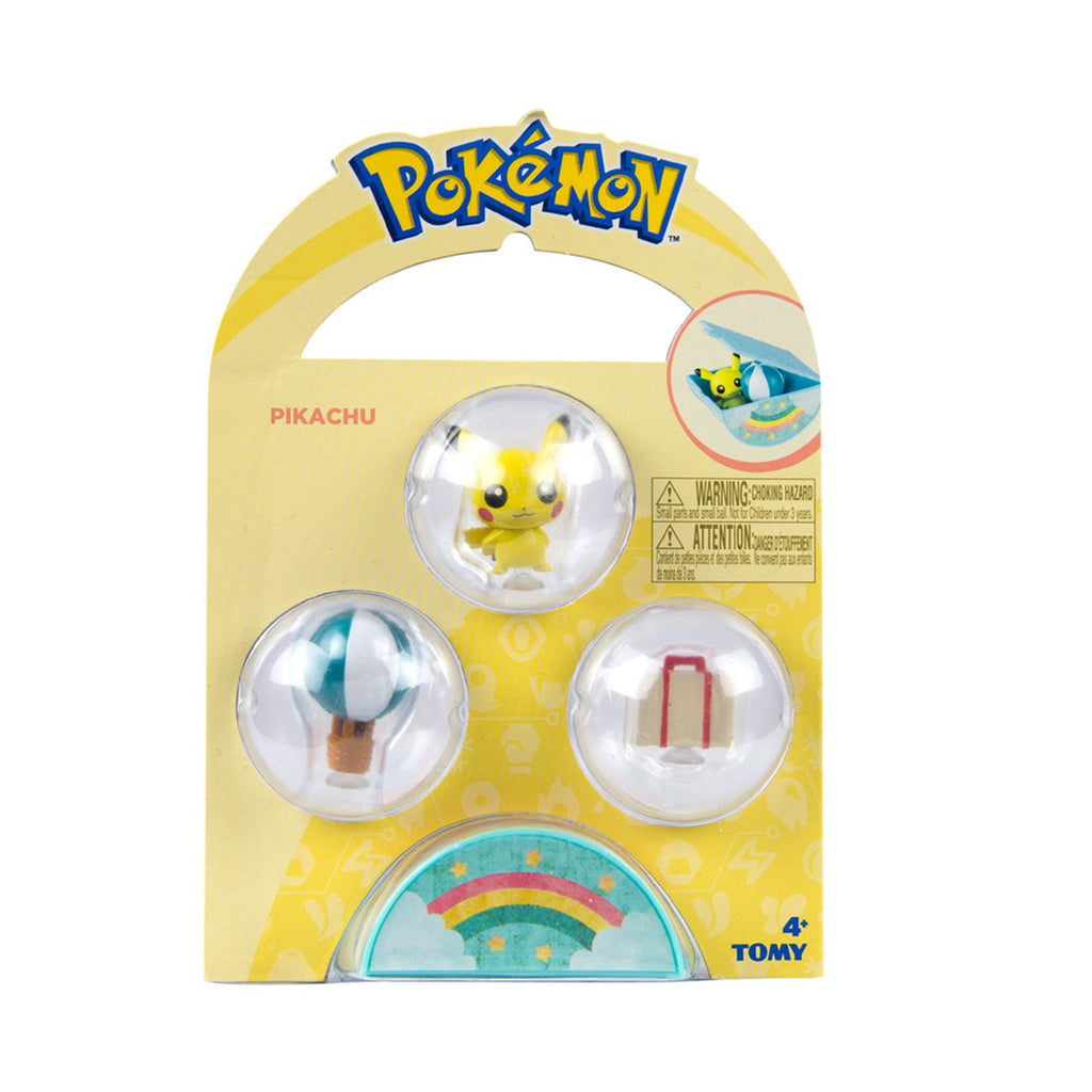 Pokemon Petite Pals Pikachu With Accessories Set