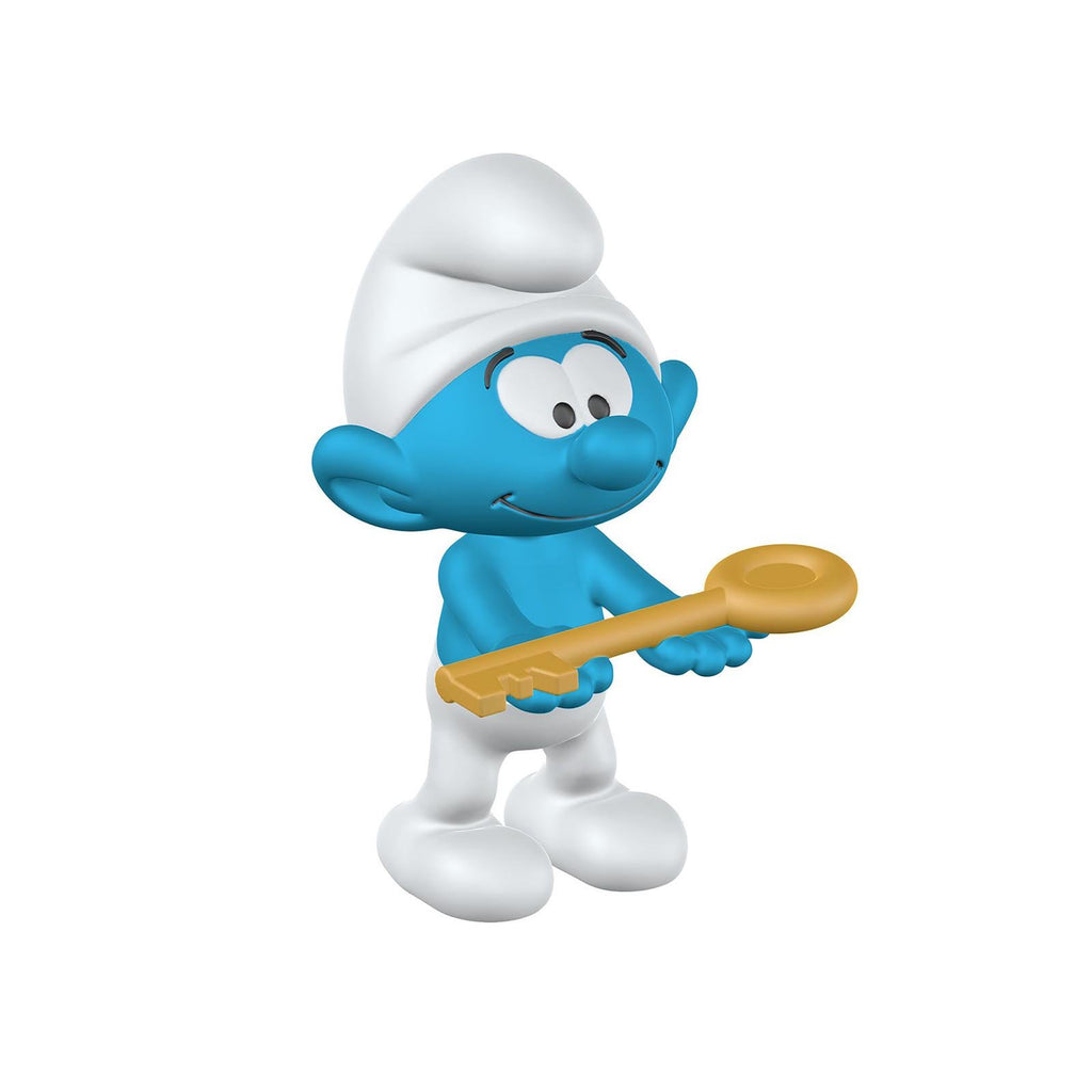 Schleich Smurf With Key Figure