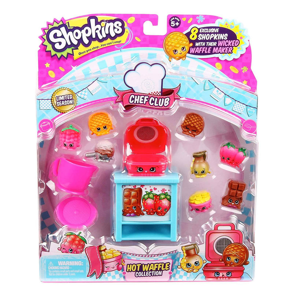 Shopkins Chef Club Hot Waffle Figure Collection - Radar Toys
