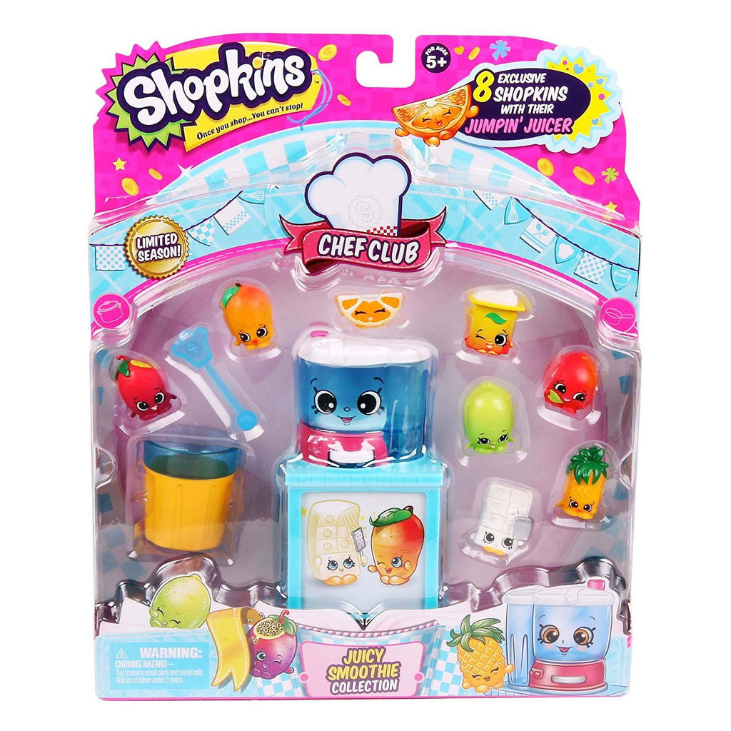 Shopkins Chef Club Juicy Smoothie Figure Collection