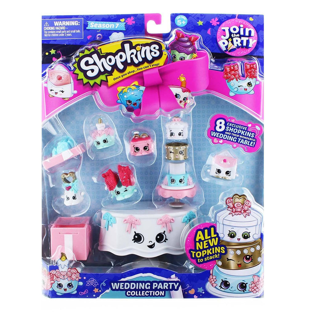 Shopkins Season 7 Join The Party Wedding Party Figure Collection