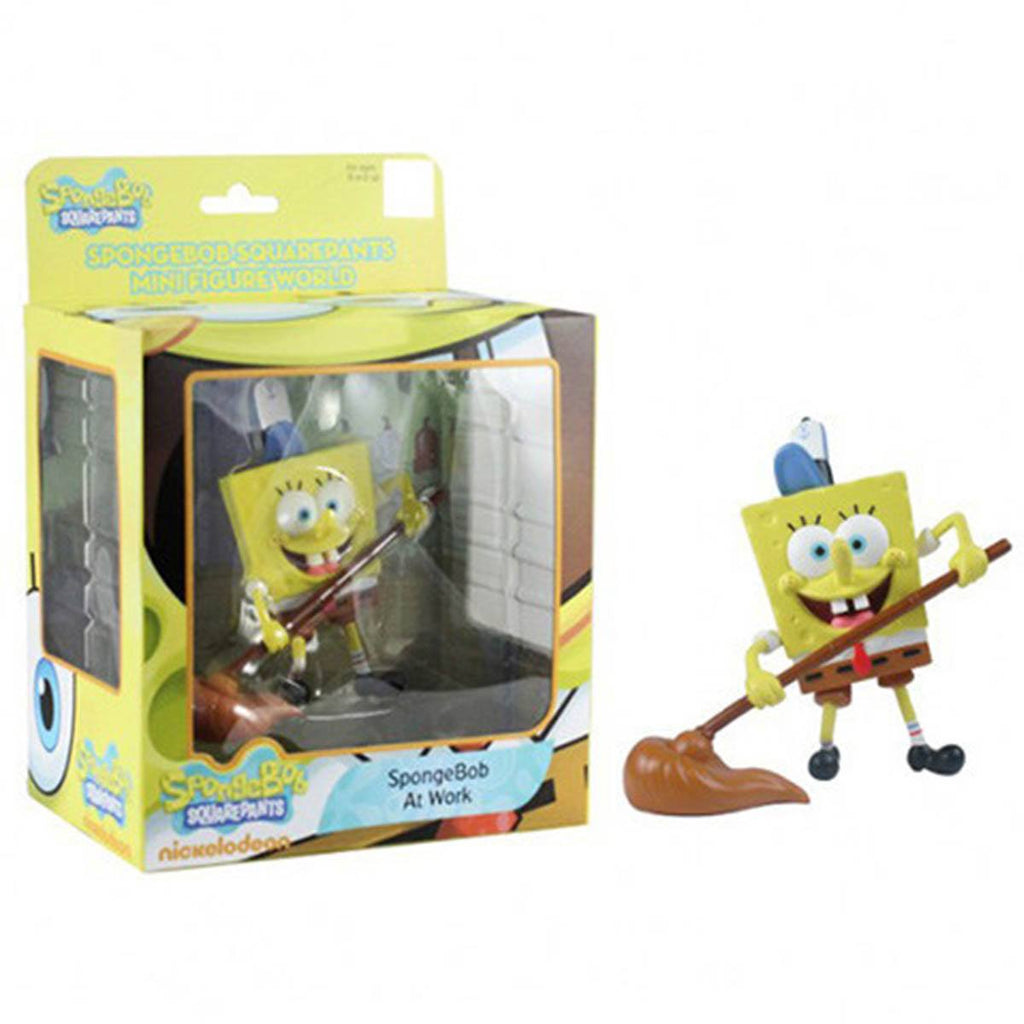 SpongeBob SquarePants Mini Figure World Series 3 SpongeBob At Work