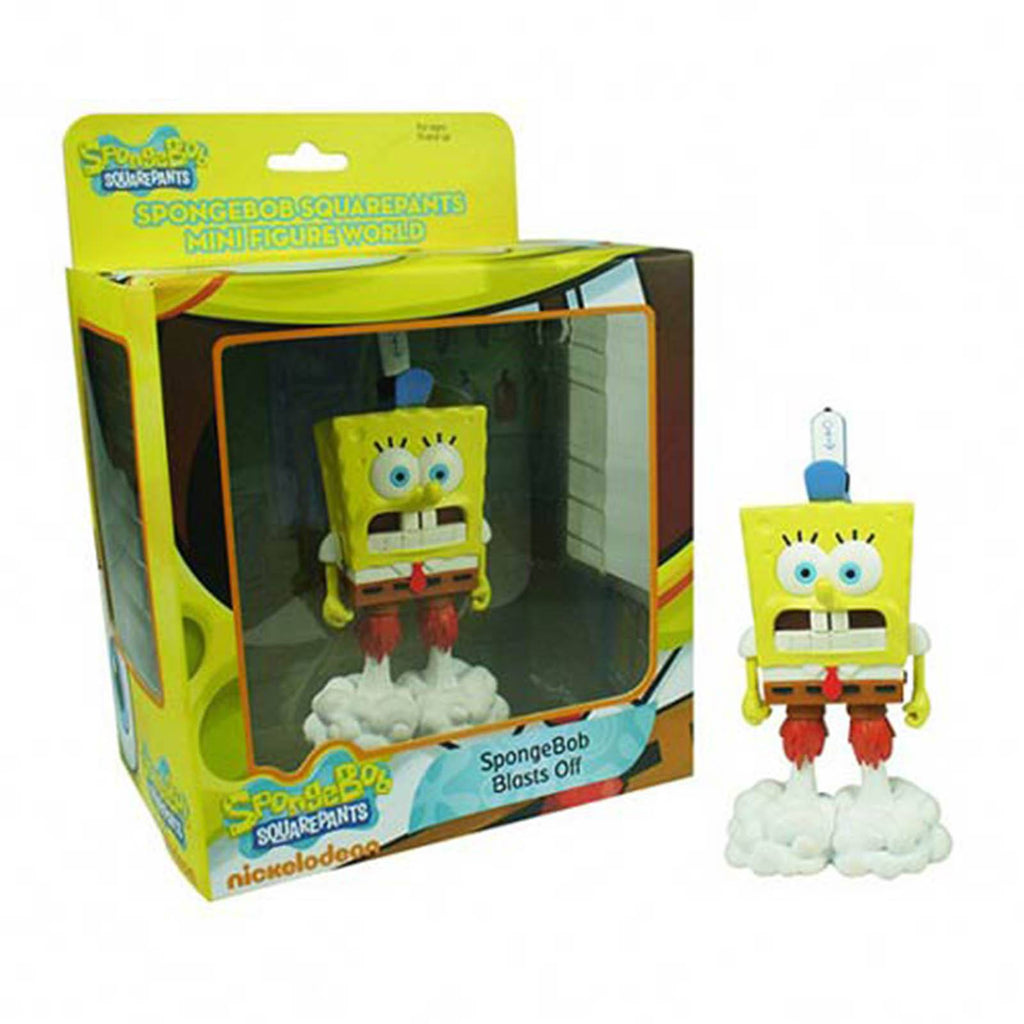 SpongeBob SquarePants World Series 1 Blasts Off Mini Figure - Radar Toys