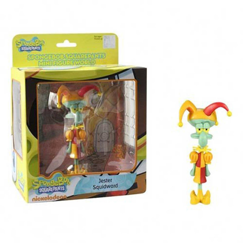 SpongeBob SquarePants World Series 1 Jester Squidward Mini Figure