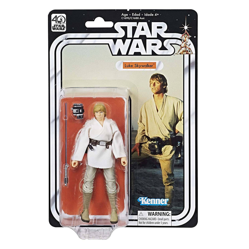 Star Wars Black Series 40th Anniversary Luke Skywalker 6 Inch Action Figure