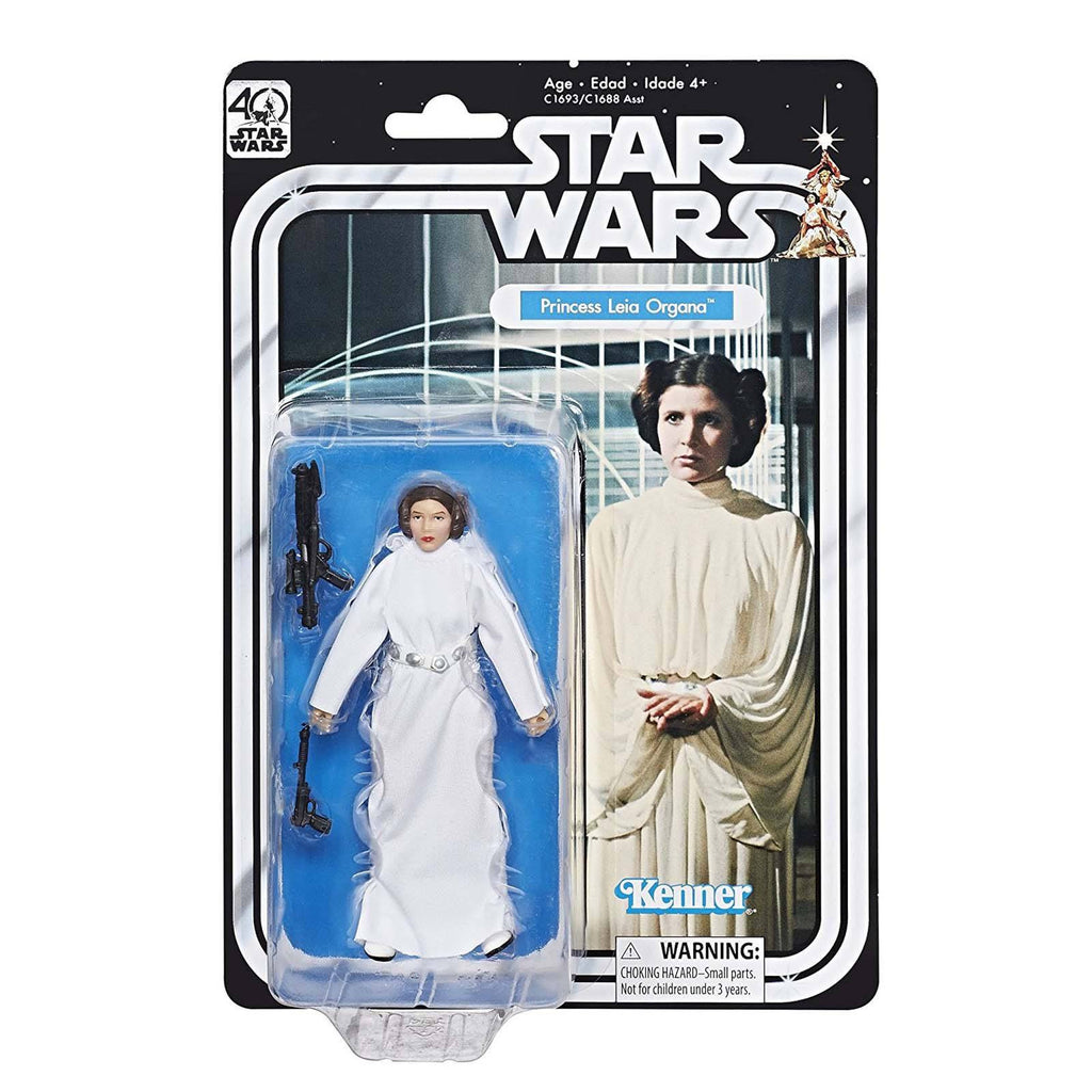 Star Wars Black Series 40th Anniversary Princess Leia 6 Inch Action Figure