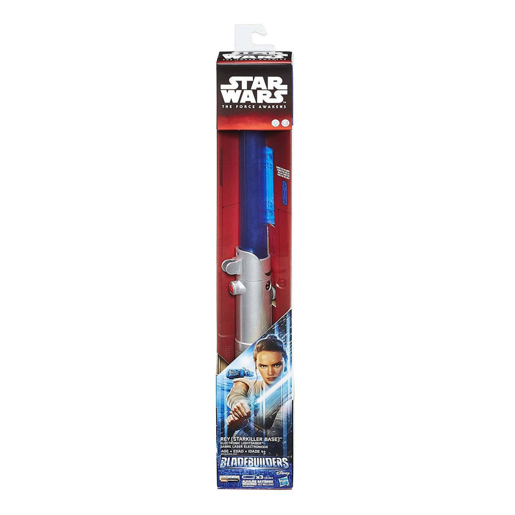 Star Wars Blade Builders Rey's Electronic Lightsaber Set