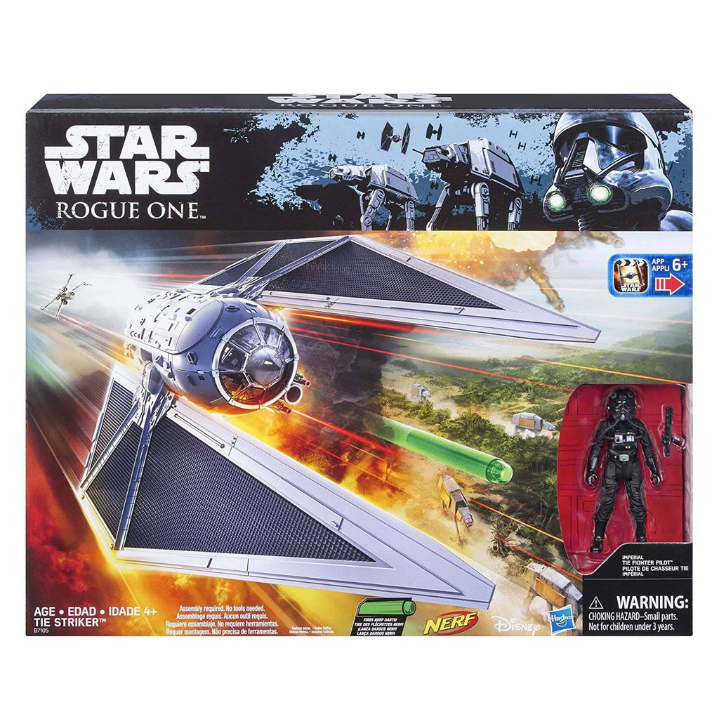 Star Wars Nerf Rogue One Tie Striker Fighter Ship