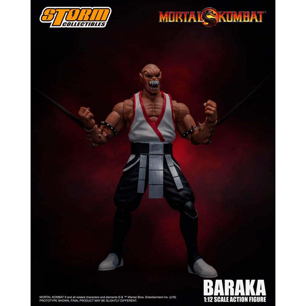 Storm Collectibles Mortal Kombat Baraka Action Figure