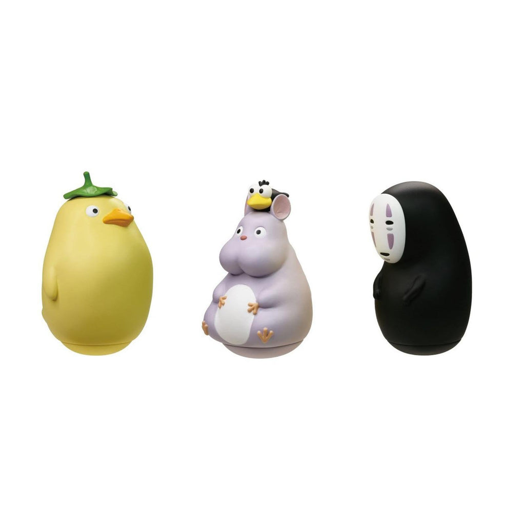Studio Ghibli Spirited Away Self Righting Doll 3 Figure Set