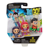 Teen Titans Go! Robin Blackfire Starfire Mini Figures - Radar Toys