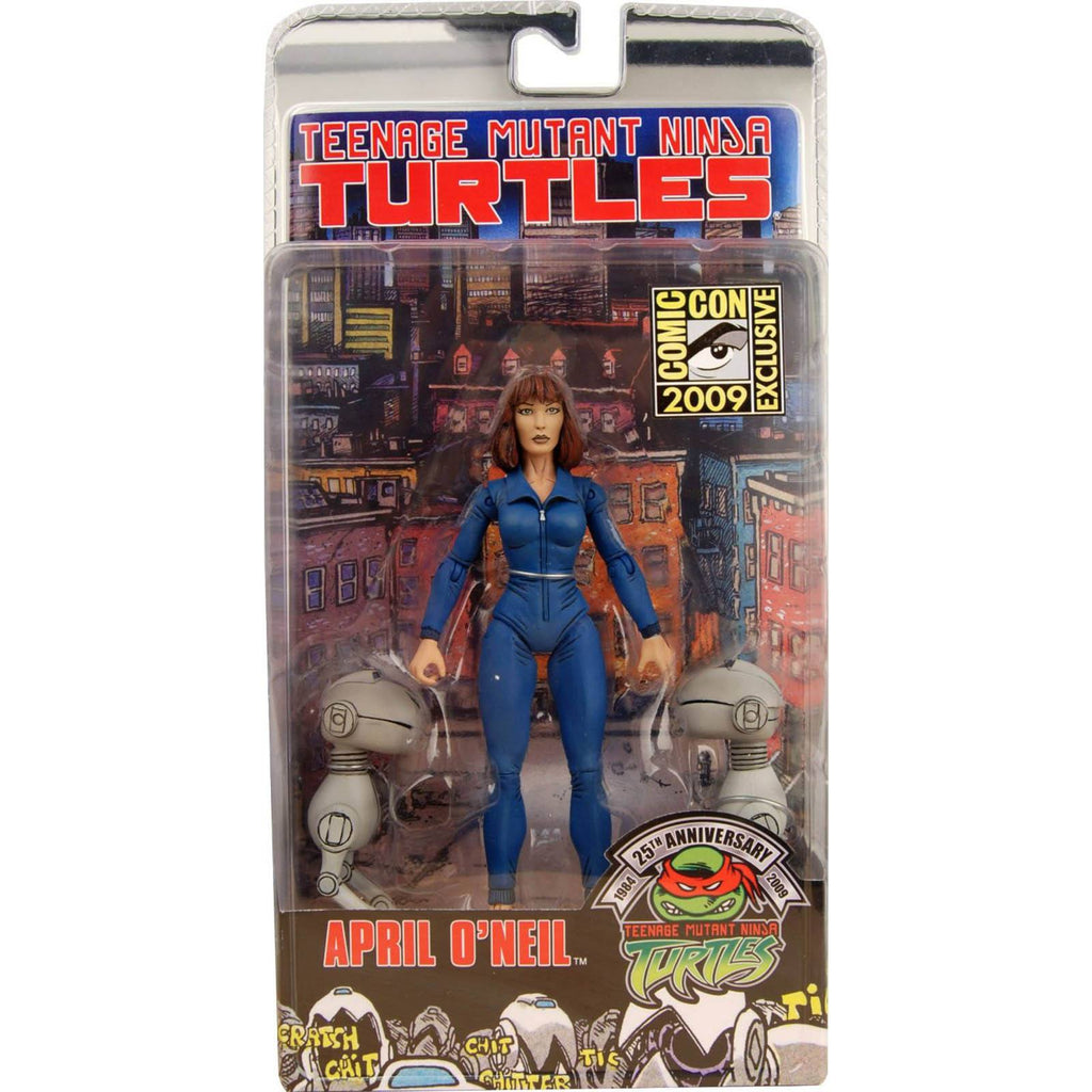 Teenage Mutant Ninja Turtles Comic Con Exclusive April With Mousers Figure