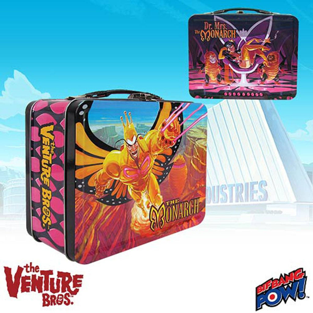 The Venture Bros. Death's Head Monarch And Dr. Mrs. The Monarch Metal Tin Lunch Box