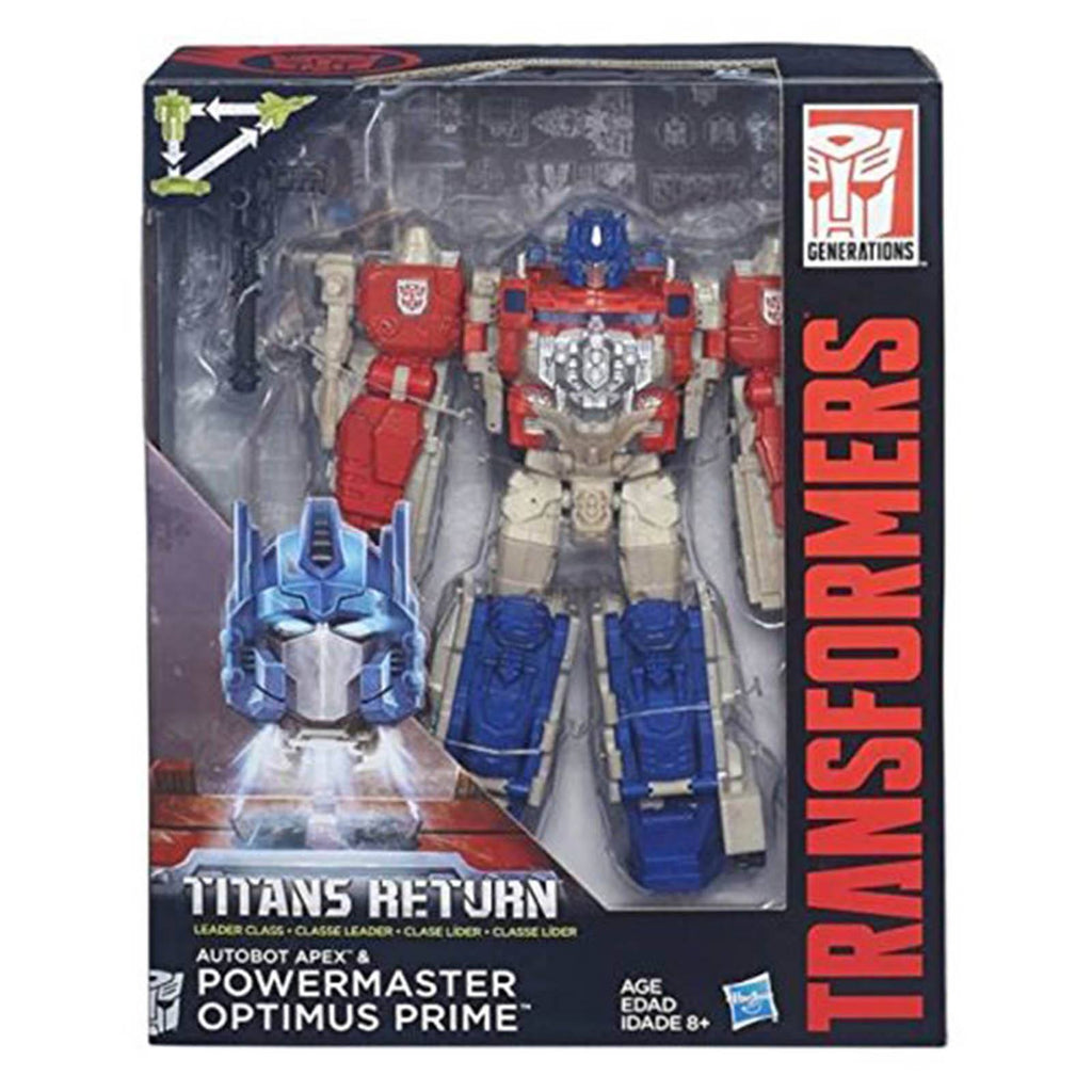 Transformers Generations Leader Powermaster Optimus Prime Action Figure
