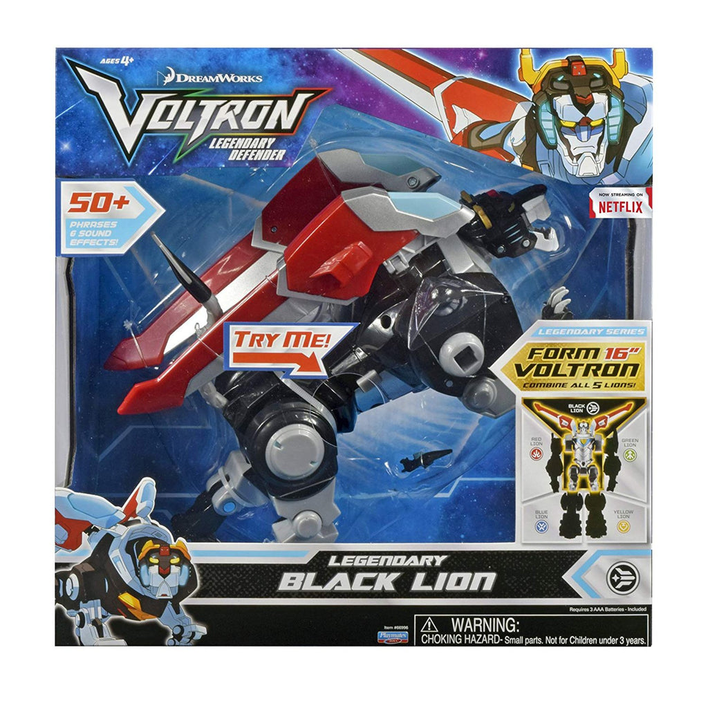 Voltron Legendary Black Lion Action Figure