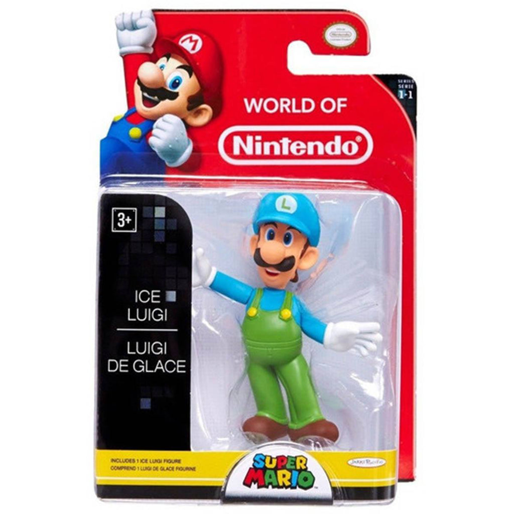 World of Nintendo Ice Luigi  Action Figure