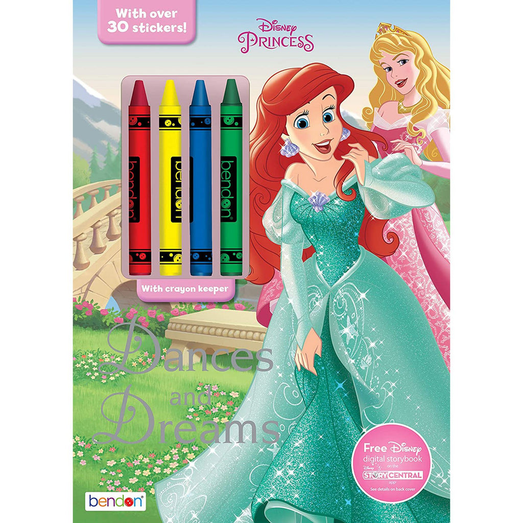 Bendon Disney Princess Dances And Dreams Activity Book