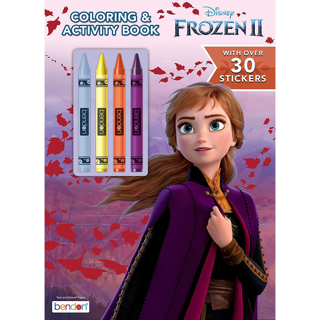 Bendon Frozen 2 Coloring And Activity Book