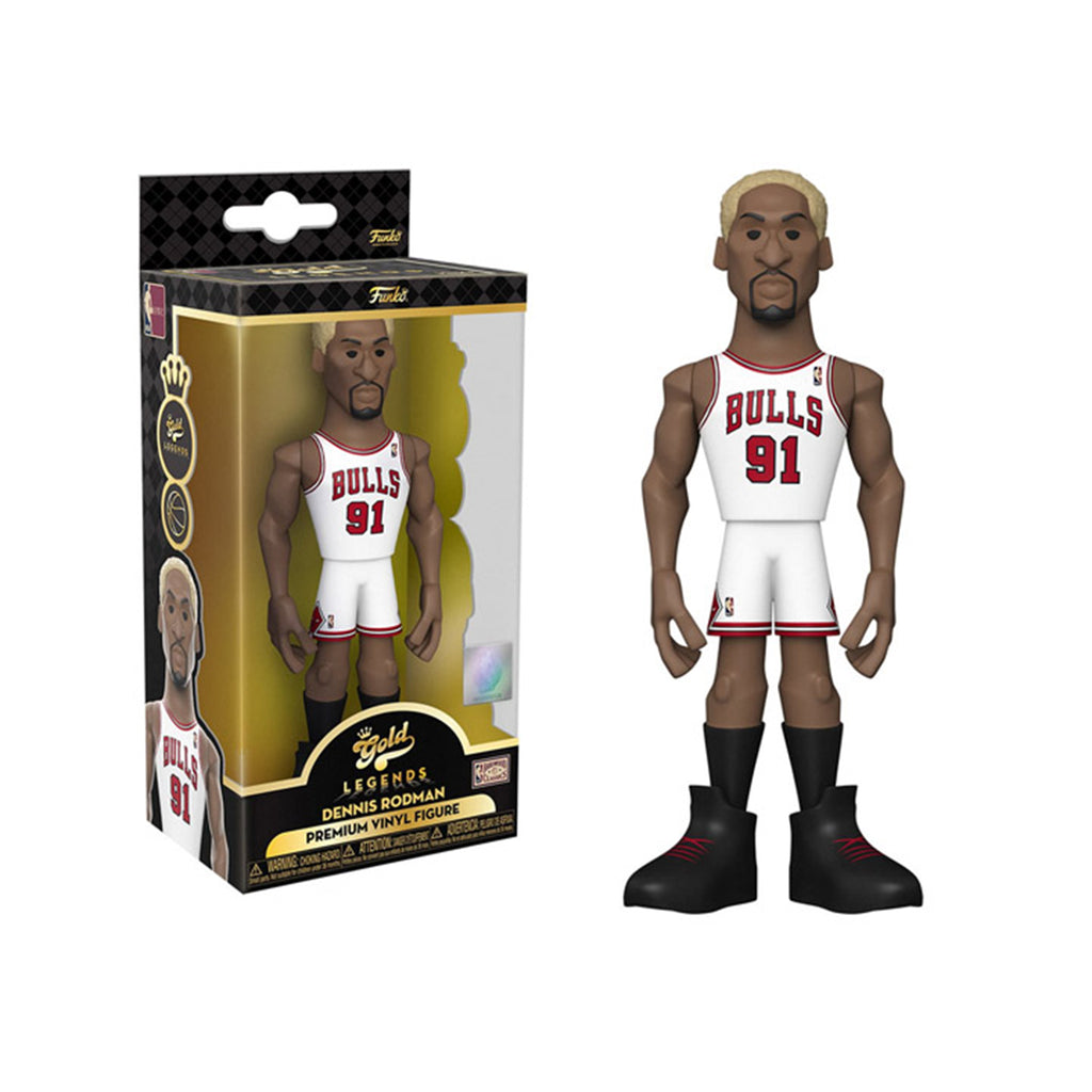 Funko NBA Bulls Gold Dennis Rodman Vinyl Figure - Radar Toys