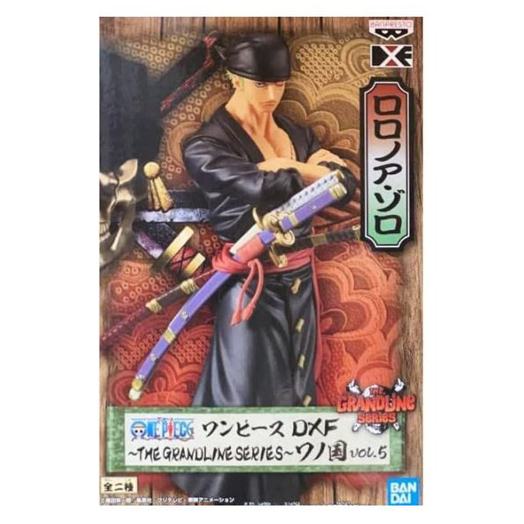 Banpresto One Piece The Grandline Series Roronoa Zoro Figure