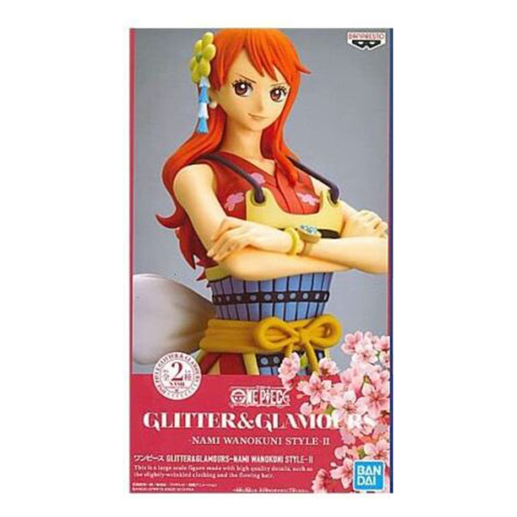 Banpresto One Piece Glitter And Glammer Nami Wanokuni Ver A Figure