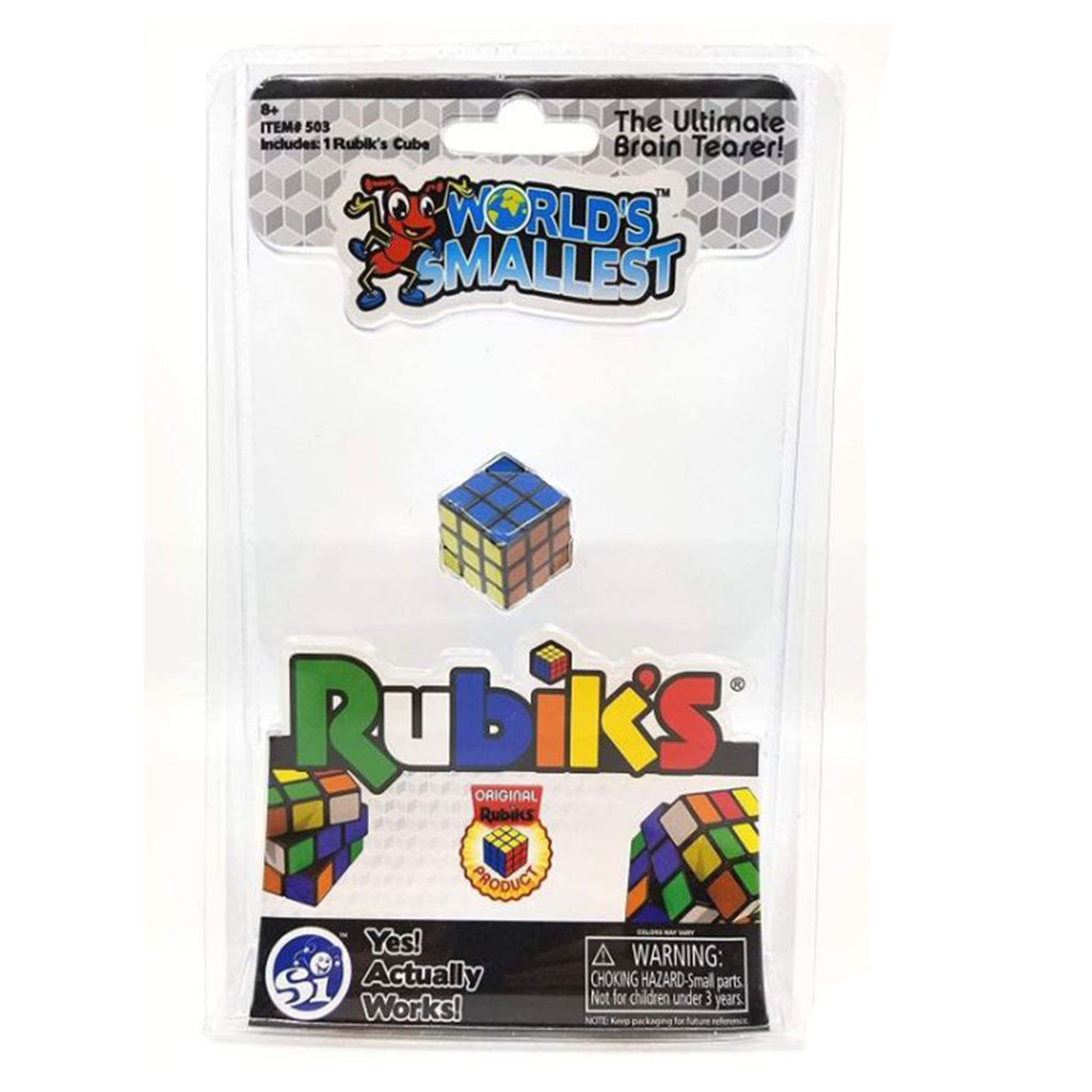 Super Impulse World's Smallest Rubik's Cube Brain Teaser - Radar Toys