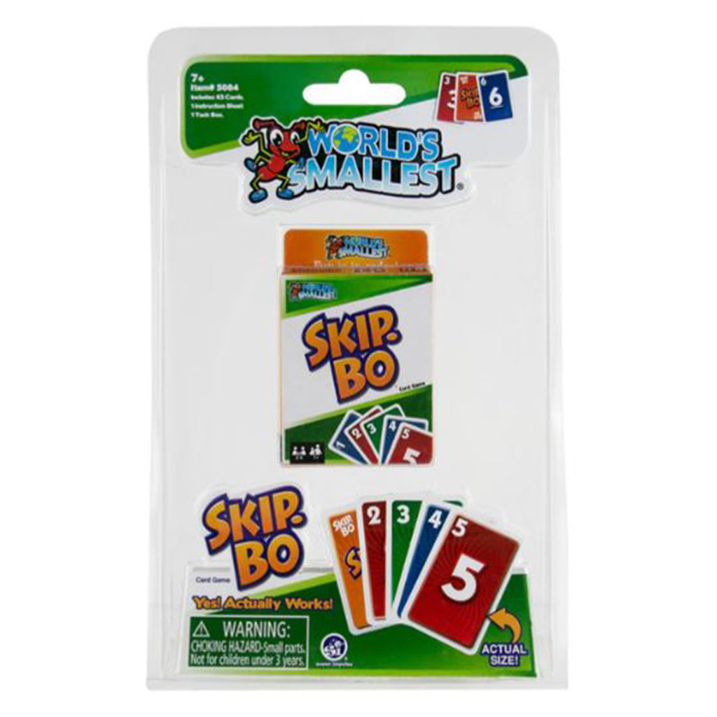 Super Impulse World's Smallest Skip Bo Card Game