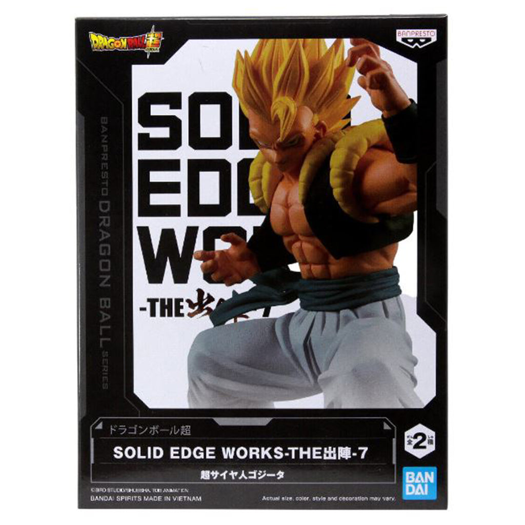 Banpresto Dragon Ball Super Solid Edge Works SSJ Gogeta Figure