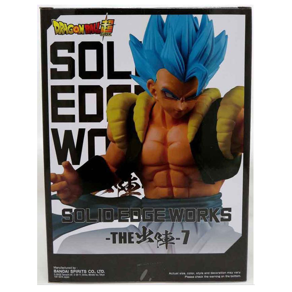 Banpresto Dragon Ball Super Solid Edge Works SSGSS Gogeta Figure