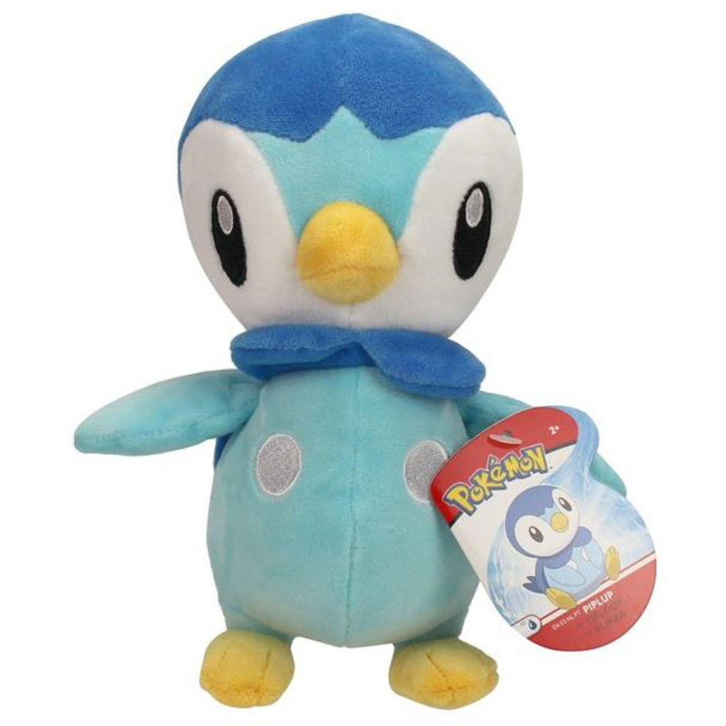 Wicked Cool Toys Pokemon Piplup 8 Inch Plush Figure