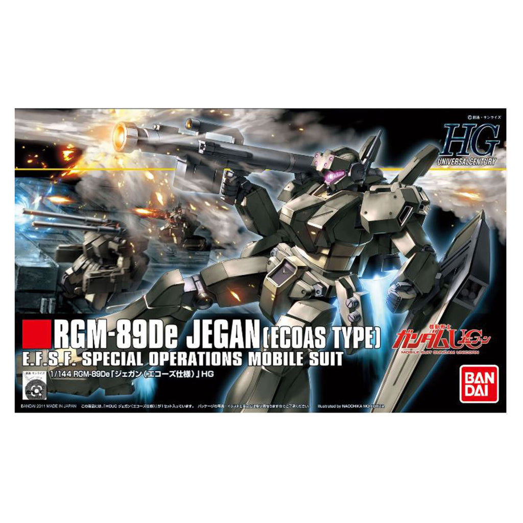 Bandai Jegan ECOAS Type Gundam HG Model Kit - Radar Toys
