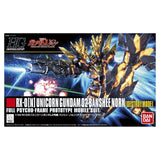 Bandai Unicorn Gundam Banshee Destroy Mode HG Model Kit - Radar Toys