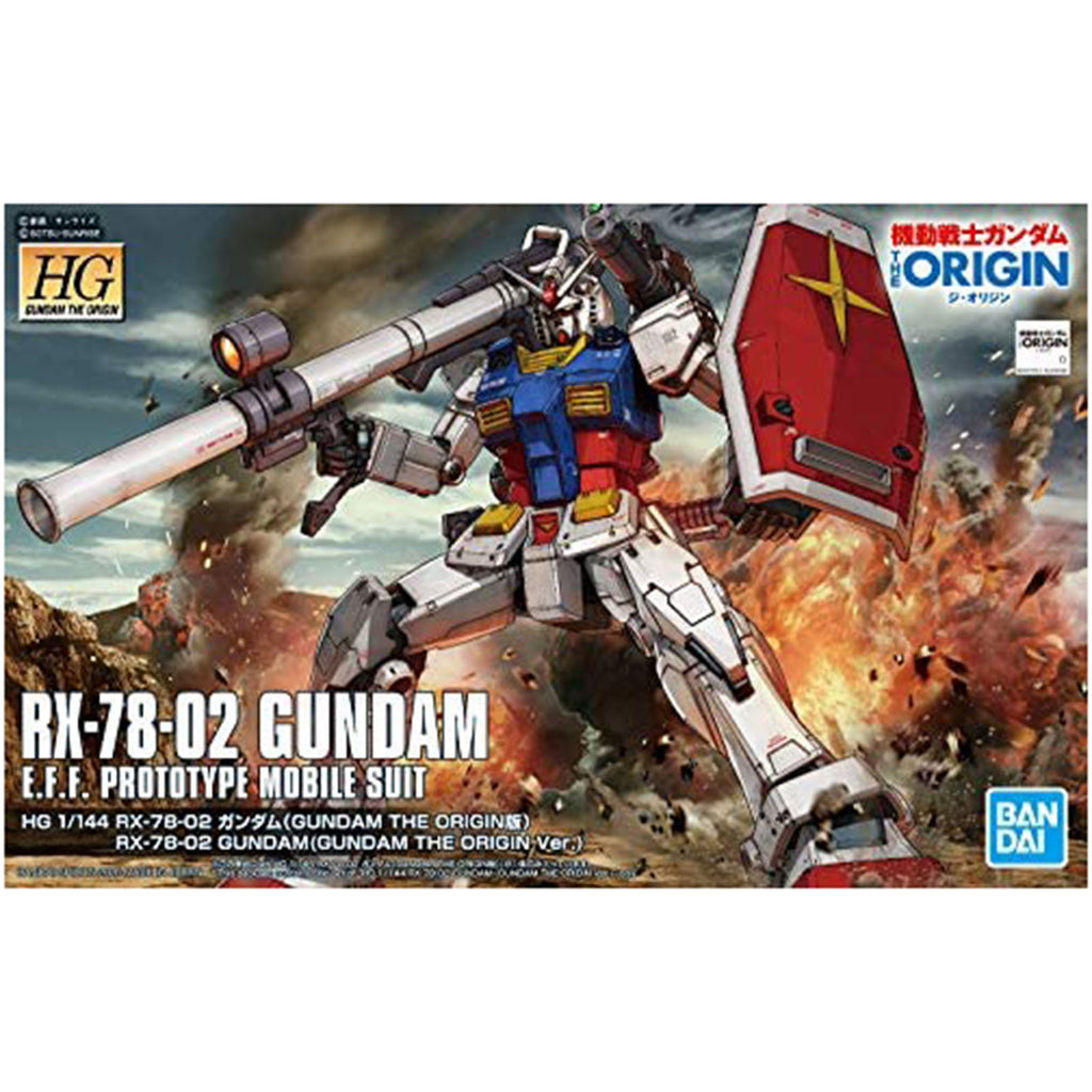 Bandai Gundam The Origin RX-78-02 Model Kit - Radar Toys