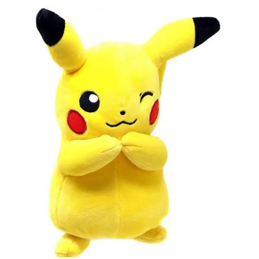 Wicked Cool Toys Pokemon Winking Pikachu 8 Inch Plush Figure