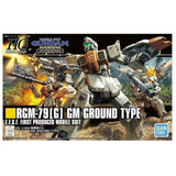Bandai RGM-79 Ground Type Gundam HG Model Kit - Radar Toys