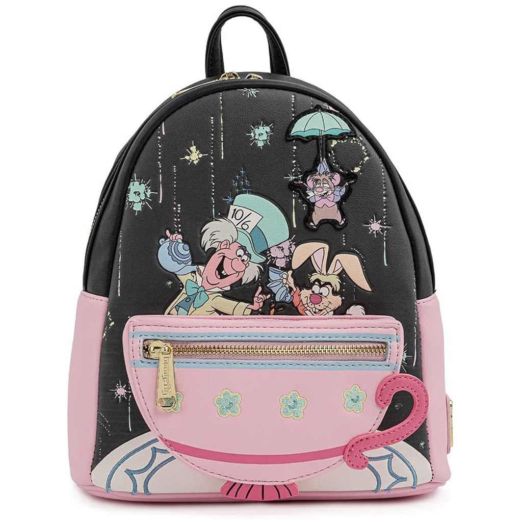 disney alice in wonderland mini backpack Disney Alice In Wonderland Very Merry Unbirthday Backpack