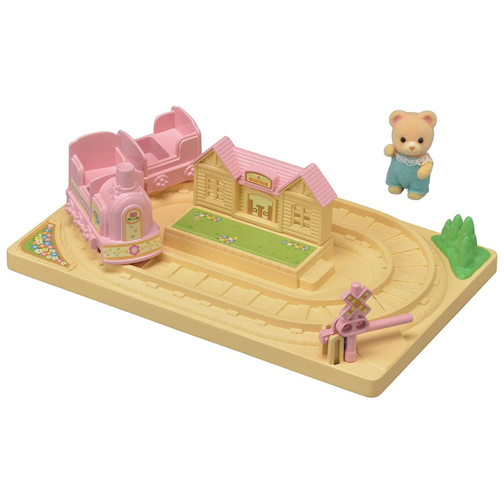 Calico Critters Baby Choo Choo Train With Jason Accessory Set - Radar Toys