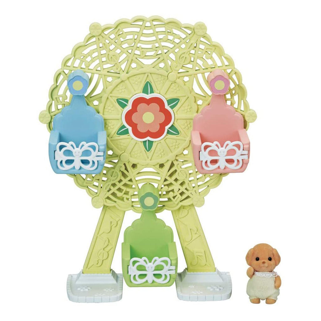 Calico Critters Baby Ferris Wheel With Milo Accessory Set
