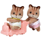 Calico Critters Hazelnut Chipmunk Twins Figure Set - Radar Toys