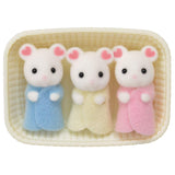 Calico Critters Marshmallow Mouse Triplets Figure Set CC1806 - Radar Toys