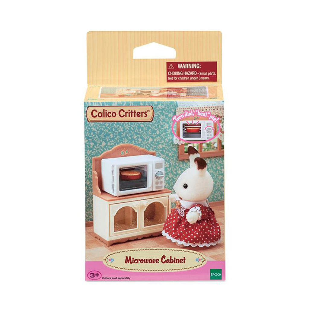 Calico Critters Microwave Cabinet Set - Radar Toys
