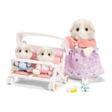 Calico Critters Patty & Paden's Double Stroller Accessory Set - Radar Toys