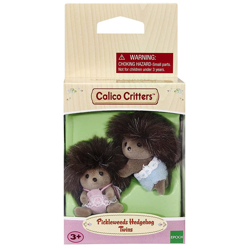 Calico Critters Pickleweeds Hedgehog Twins Figure Set CC1924 - Radar Toys