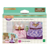 Calico Critters Town Dress Up Purple Pink Set - Radar Toys
