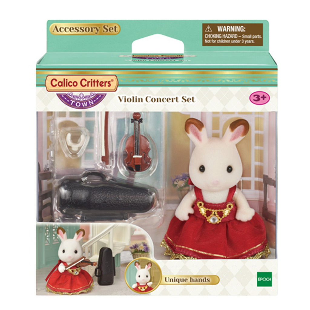 Calico Critters Town Violin Concert Set