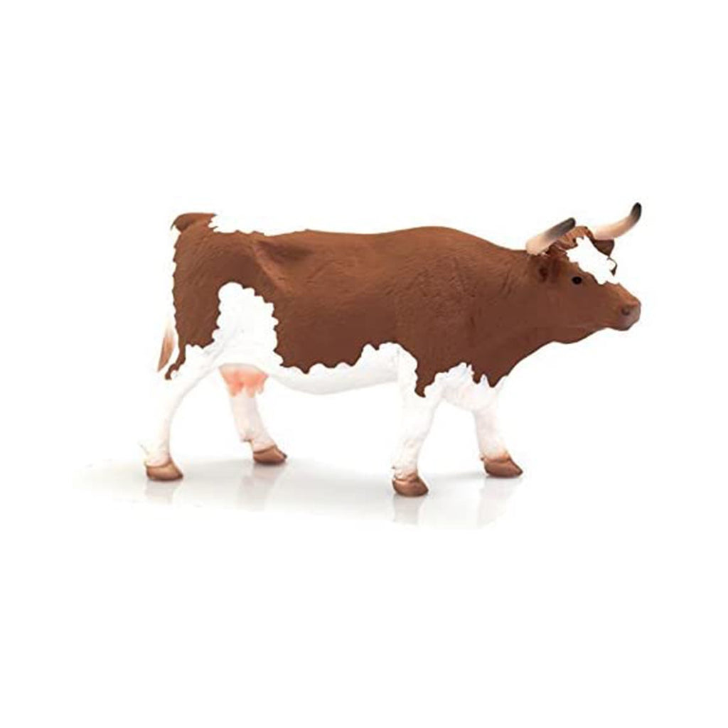 MOJO Simmental Cow Animal Figure 387220 - Radar Toys